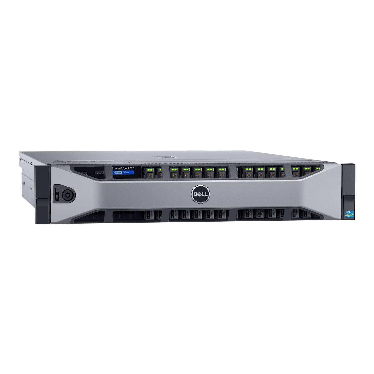 Dell PowerEdge R730 Rack Server 2U 2xE5-2690 V3 256GB 8x LFF H730 Mini 8x6tb Hdd 35