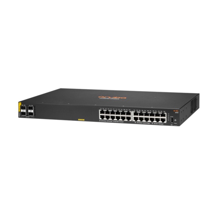 HPE Aruba 24-Port Gigabit Ethernet PoE L2 Rack-mountable Managed Switch