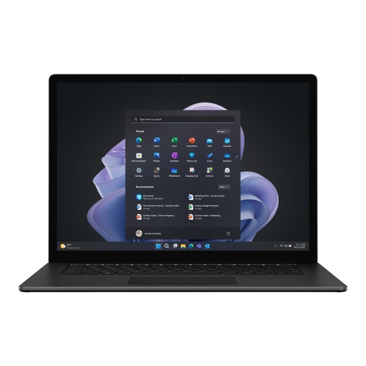 Microsoft Surface Laptop 5 Intel Core i5-1245U 16GB RAM 512GB SSD 13.5 Inch Windows 11 Pro Touchscreen Laptop - Black
