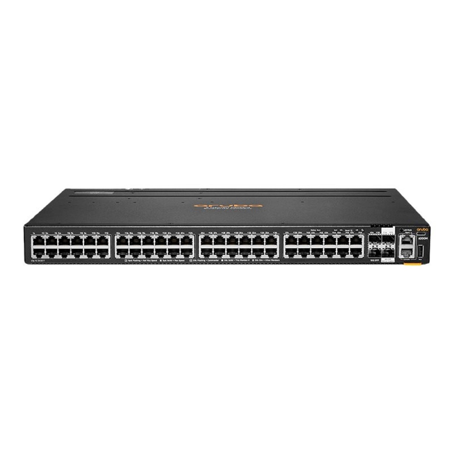 HPE Aruba 6200M 48-Port Gigabit Ethernet PoE L3 Rack-mountable Managed Switch