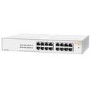HPE Aruba Instant On 1430 16G 16-Port Class4 PoE L2 Unmanaged Rack-mountable Switch Chassis 124W - BTO