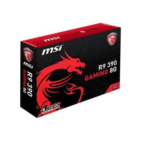 512 Bit Amd R9 390 Series MSI AMD R9 390 GAMING 1060MHz 8GB 512
