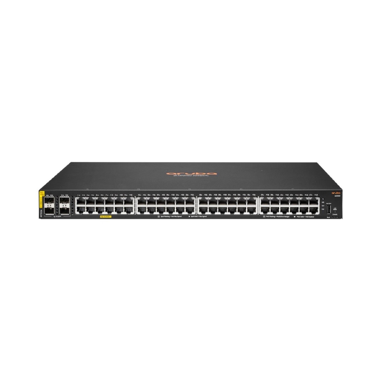 Laptops Direct - Hewlett Packard Hpe Aruba Cx 48-Port Gigabit Ethernet L3 Rack-Mountable Managed Switch - R9Y03A