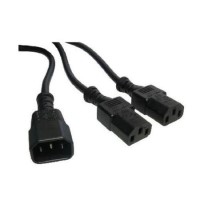 OEM 1.8 Meter C14 To 2x C13 Power Splitter Cable OEM 1.8 Meter C14 To 2x C13 Power Splitter Cable