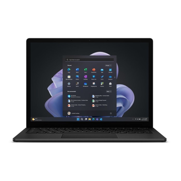 Microsoft Surface Laptop 5 Intel Core i7-1265U 16GB RAM 512GB SSD 13.5 Inch Windows 10 Touchscreen Laptop - Black