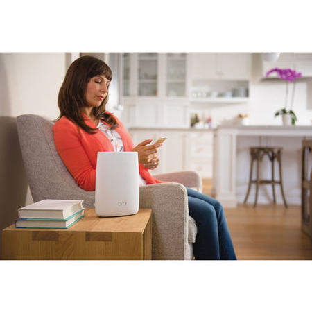 Netgear RBS50 Orbi 1300Mbps Tri-Band - 4 Ethernet Ports - Single WiFi Mesh Add-on