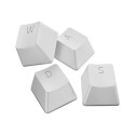 RC21-01490200-R3M1 Razer PBT Keycap Set - Mercury White with Matching Coiled Cable