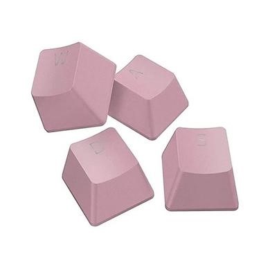 Razer PBT Keycap Set - Quartz Pink with Matching Coiled Cable