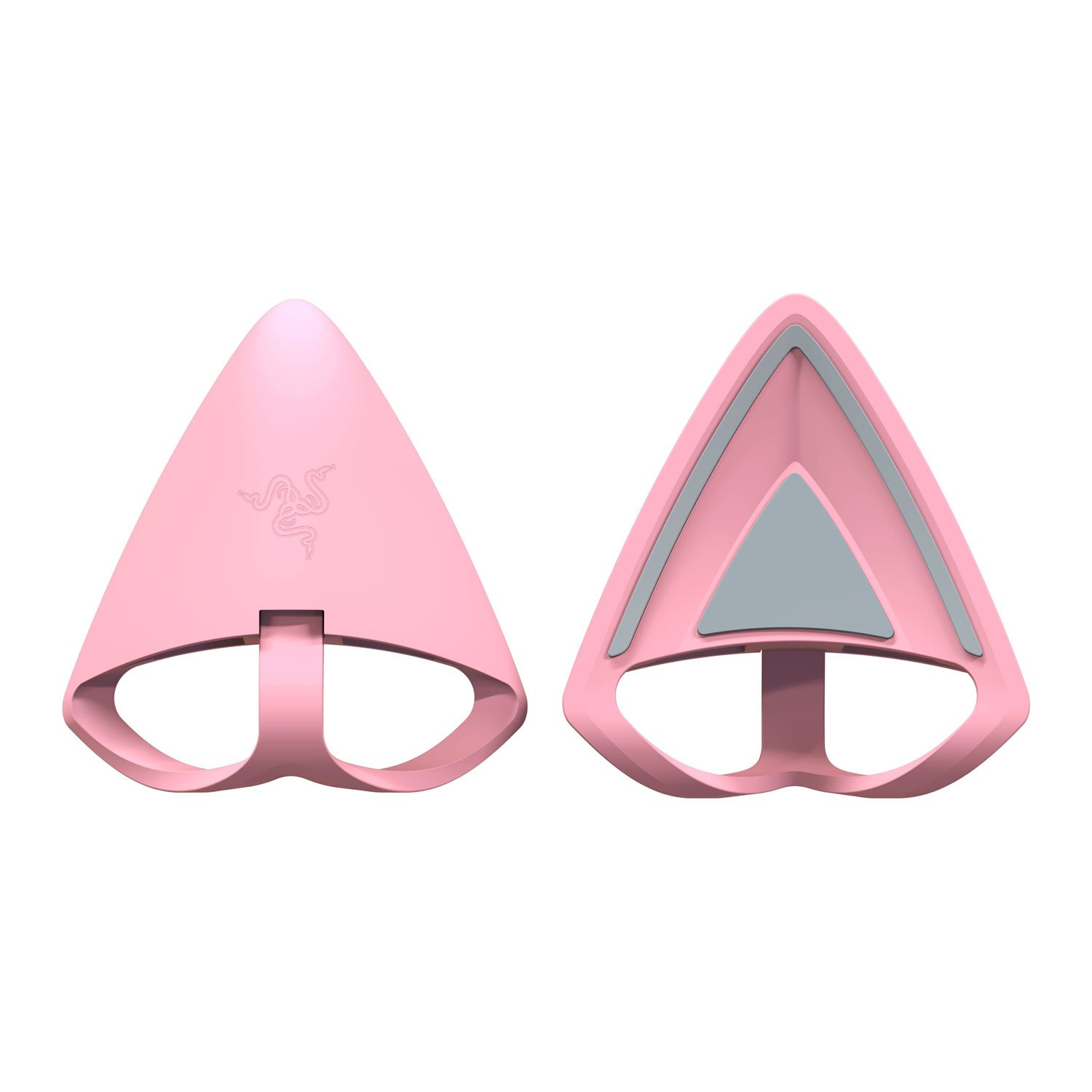 Razer Kitty Ears V2 Quartz Cat Ear Headset Attachment - Pink - Laptops ...