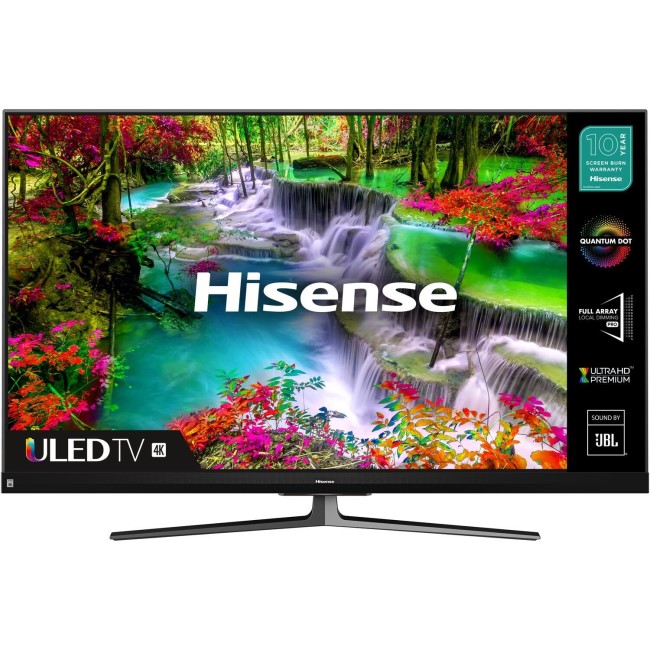Hisense U8QF 55 Inch QLED 4K Ultra HD HDR10+ Smart TV