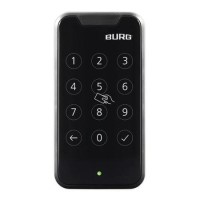 BURG Dual Access Digital Lock Code and Key Access Card