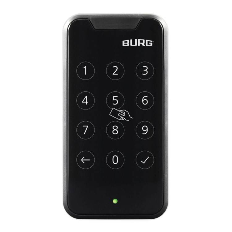 BURG Dual Access Digital Lock Code and Key Access Card