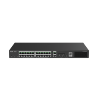 Ruijie Reyee RG-ES228GS-P 28-Port Gigabit Ethernet PoE+ Rack-Mountable Smart Managed Switch