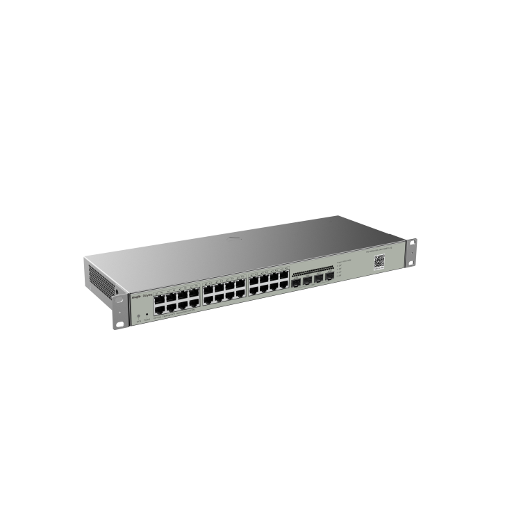 Ruijie Reyee RG-NBS3100-24GT4SFP-V2 28-Port Non-PoE Rack-Mountable Smart Managed Switch