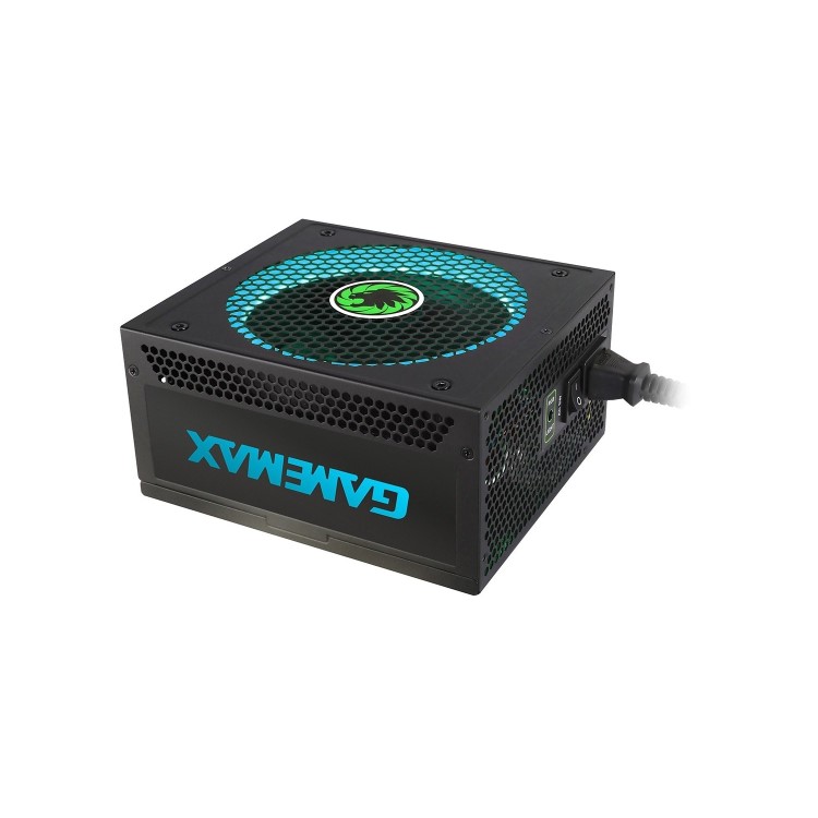 Game Max 550W Modular RGB Gold 80 Plus 14cm RGB Fan & Illuminated Logo