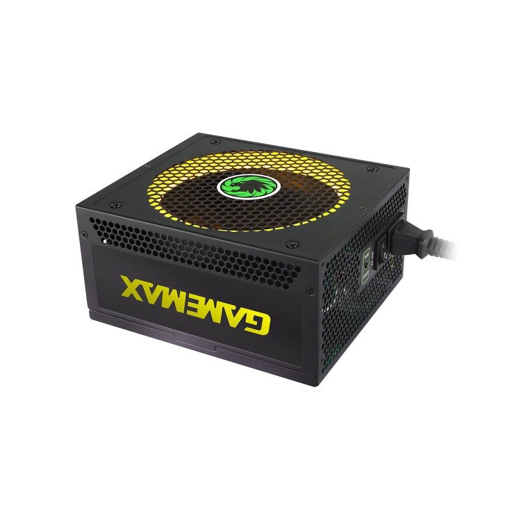 Game Max 850W Modular RGB Gold 80 Plus 14cm RGB Fan & Illuminated Logo