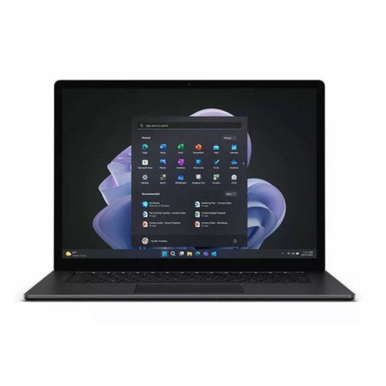 Microsoft Surface Laptop 5 Core i7-1265U 16GB 256GB 15Inch Windows 10 Pro Touchscreen Laptop - Black