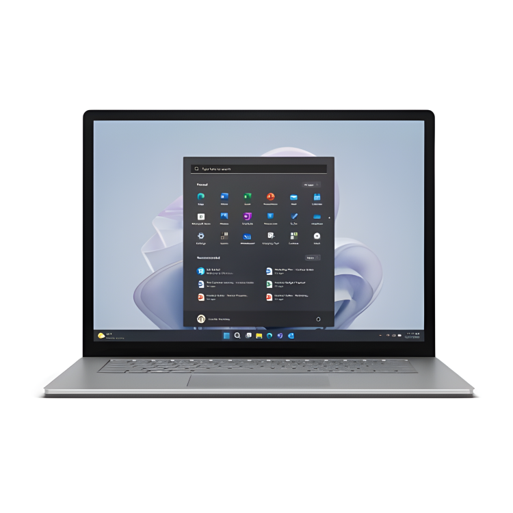 Microsoft Surface Laptop 5 Intel Core i7-1265U 16GB RAM 512GB SSD 15 Inch Windows 10 Touchscreen Laptop - Platinum