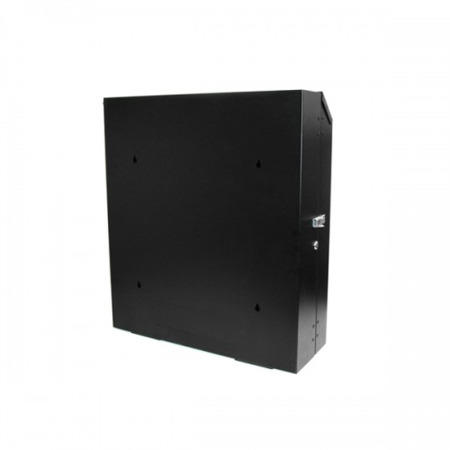 4U 19" Wide Vertical Secure Server Wallmount Cabinet