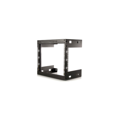 8U Open Frame Wall Mount Rack - 12 Deep