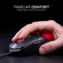 Roccat Kain 120 AIMO 1600 DPI Titan Click Technology Wired Gaming Mouse in Black
