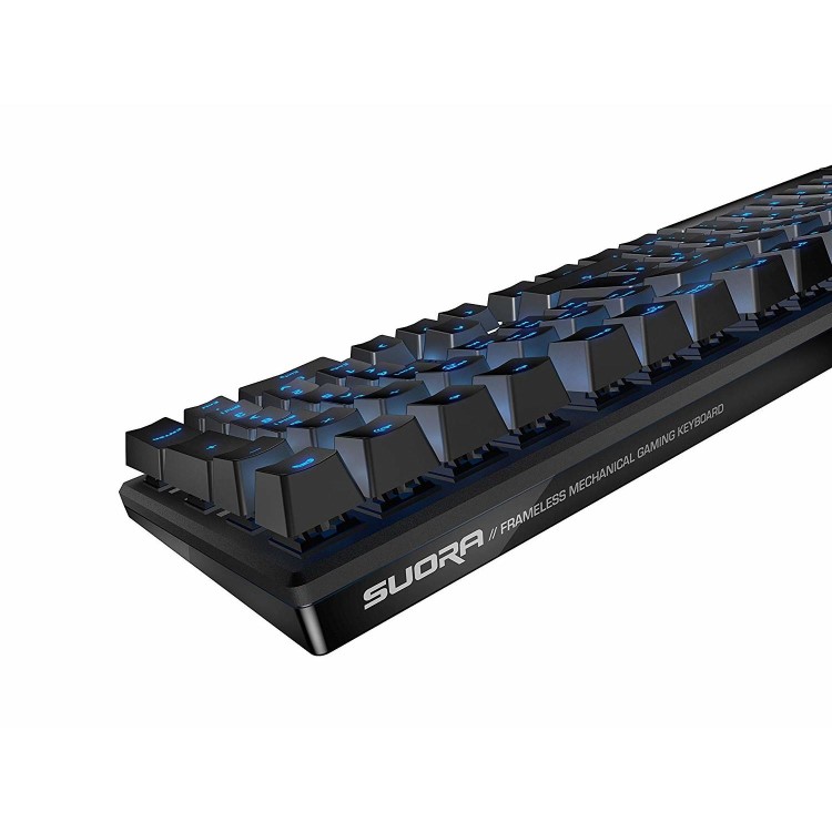 Roccat Suora Frameless Tactile Mechanical Gaming Keyboard UK Layout in Black