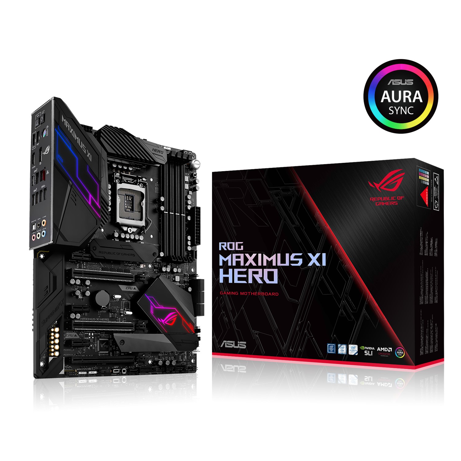 ASUS ROG MAXIMUS XI Hero Z390 ATX Motherboard Socket 1151