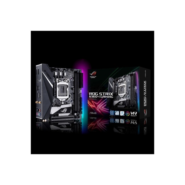 ASUS ROG Strix - Intel B360-I - Mini ITX Motherboard - Socket 1151 - USB 3.1 Gen 3