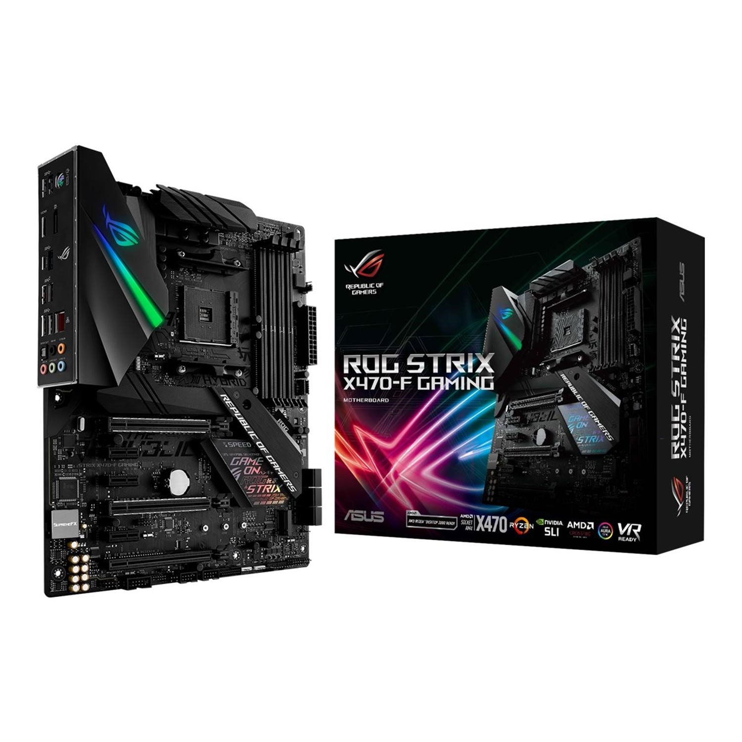 ASUS ROG STRIX X470-F GAMING Motherboard ATX Socket AM4 - Main Image
