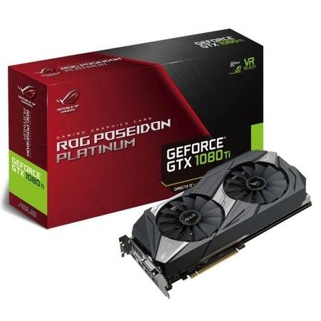 ASUS ROG Poseidon Platinum GeForce GTX 1080 Ti 11GB GDDR5X Graphics Card
