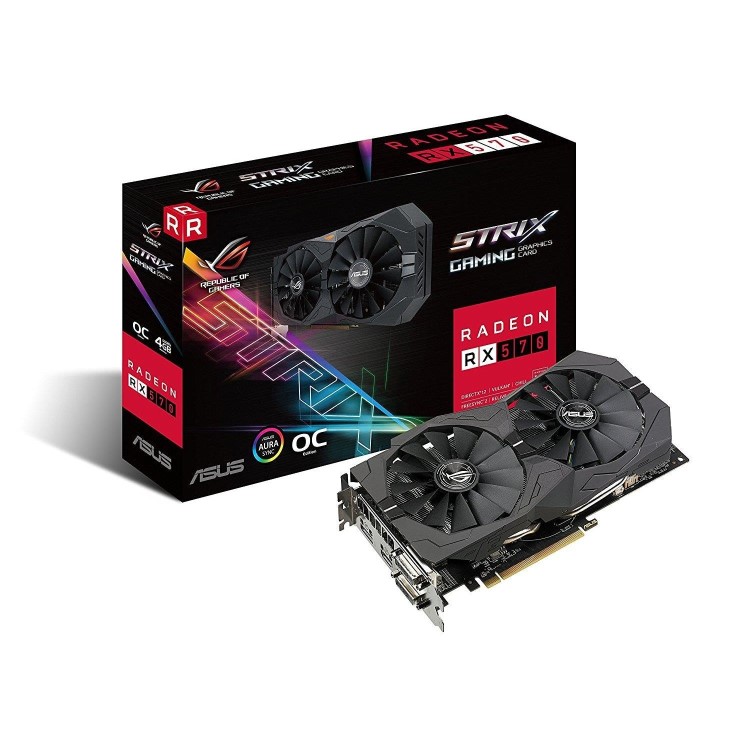 Asus ROG Strix Radeon RX 570 4GB GDDR5 Graphics Card