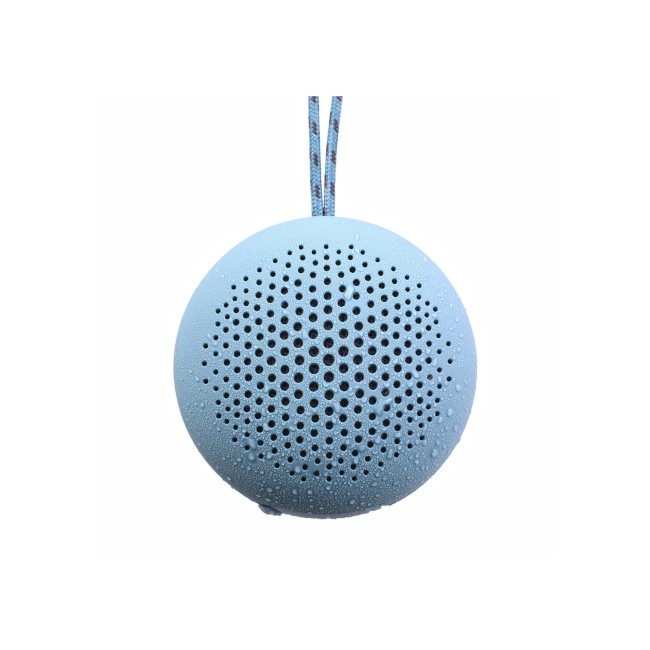 BoomPods RokPod Bluetooth Outdoor Portable Speaker - Ice Blue