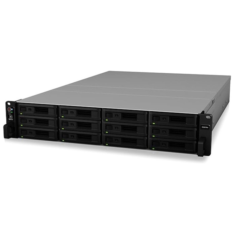 Synology RackStation RS3618XS 8GB RAM 12 Bay Diskless Rack NAS