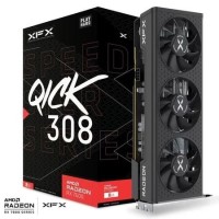 XFX SPEEDSTER QICK 308 AMD Radeon&#153; RX 7600 Black Edition Graphics Card