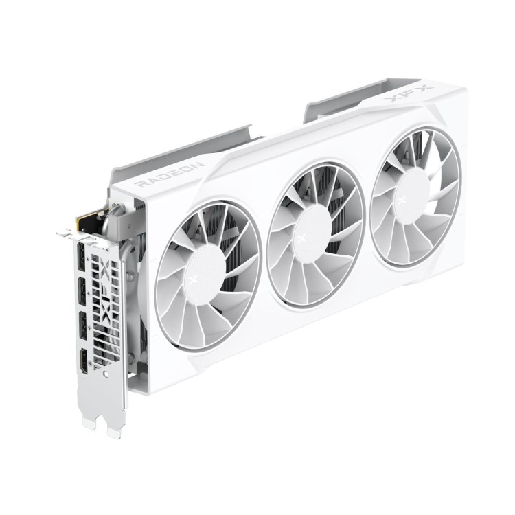 XFX Swift AMD Radeon RX 9070 OC White Triple 90mm Fan 16GB Graphics Card