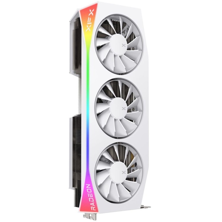 XFX Mercury AMD Radeon RX 9070XT OC White Magnetic Air Edition Graphics Card