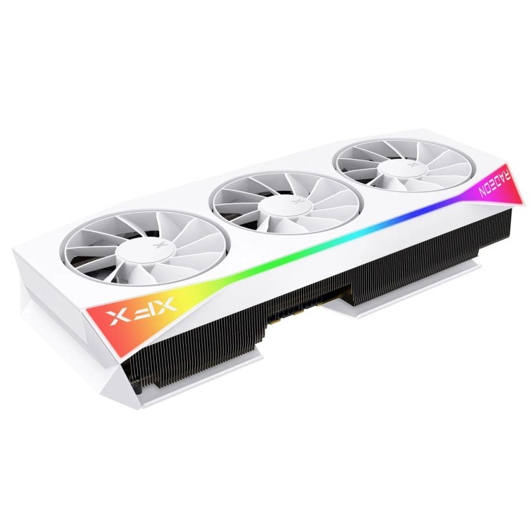 XFX Mercury AMD Radeon RX 9070XT OC White 16GB Graphics Card