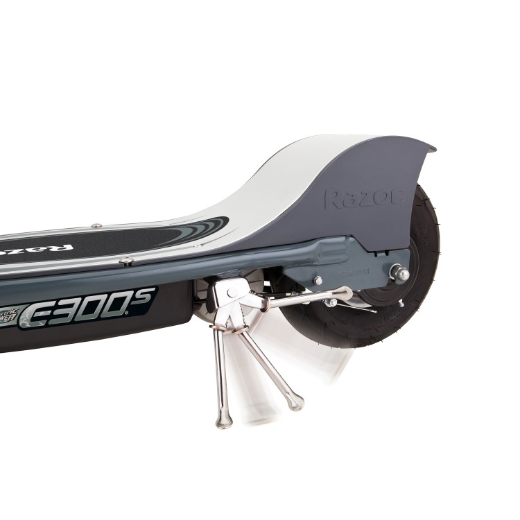 GRADE A1 - Razor E300S Scooter with Seat - Matt Grey 