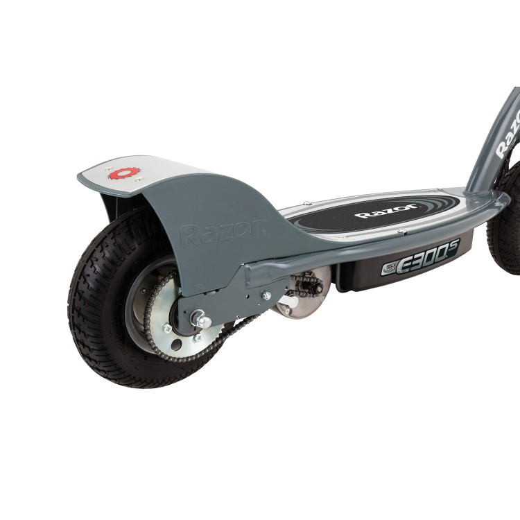 GRADE A1 - Razor E300S Scooter with Seat - Matt Grey 