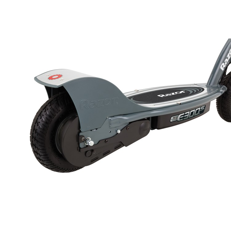 GRADE A1 - Razor E300S Scooter with Seat - Matt Grey 