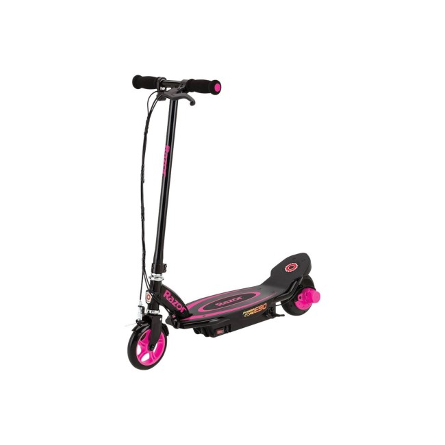 Razor Power Core E90 12 Volt Kids Electric Scooter - Pink