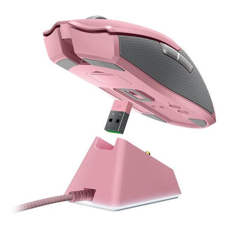 Razer Viper Ultimate Mouse Dock Gaming Mouse Quartz Pink Laptops Direct Razer Viper Ultimate Mouse Dock Gaming Mouse Quartz Pink Laptops Direct
