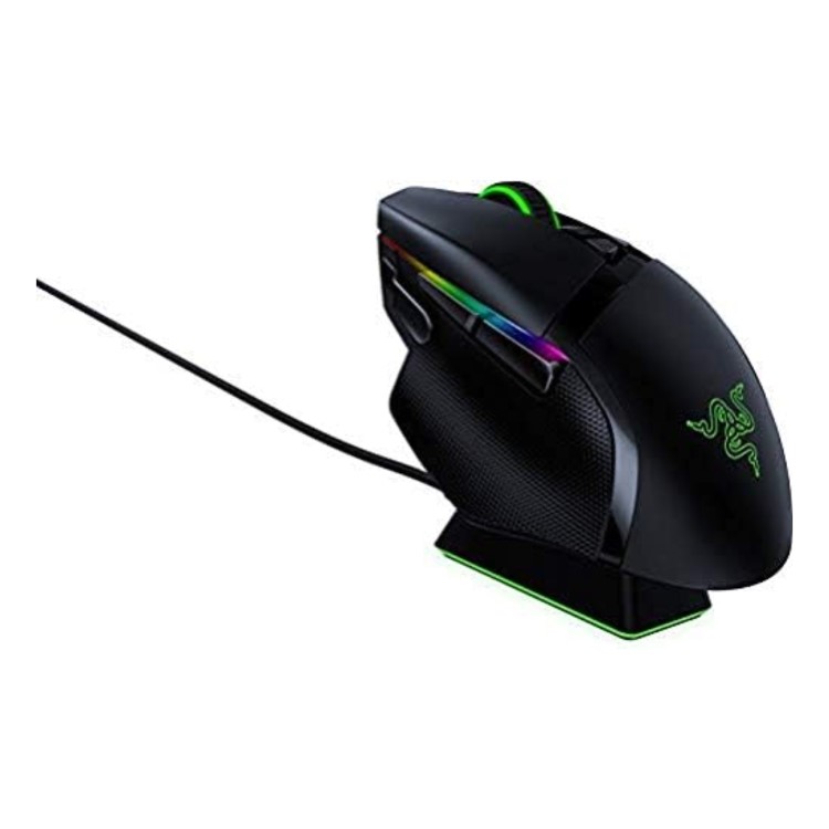 Razer Basilisk Ultimate RGB Wireless Gaming Mouse with Charging Dock Black