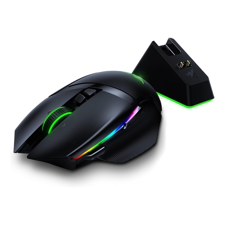 Razer Basilisk Ultimate RGB Wireless Gaming Mouse with Charging Dock Black