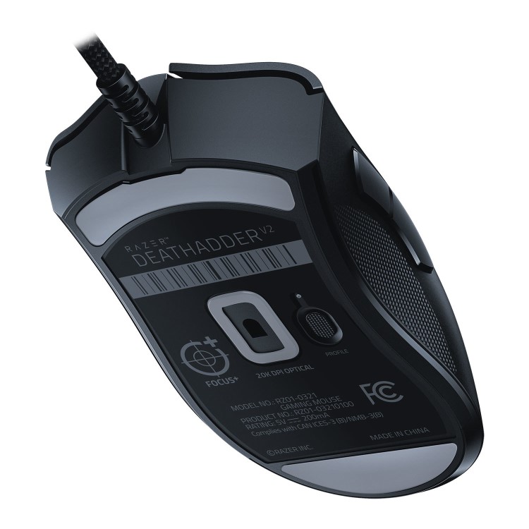Razer DeathAdder V2 Wired Gaming Mouse - Black