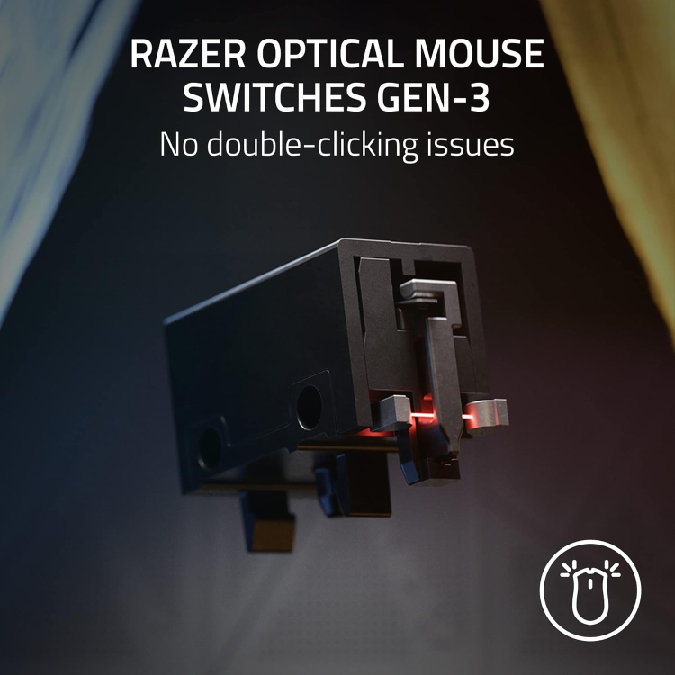 Razer Deathadder V3 Ultra-Lightweight Wired Gaming Mouse Black