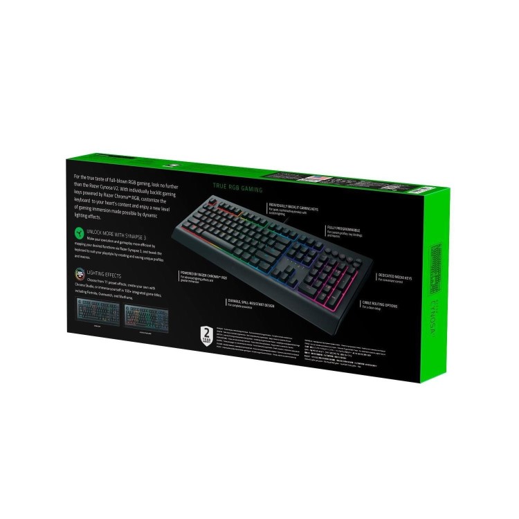 Razer Cynosa V2 - Chroma RGB Membrane Gaming Keyboard