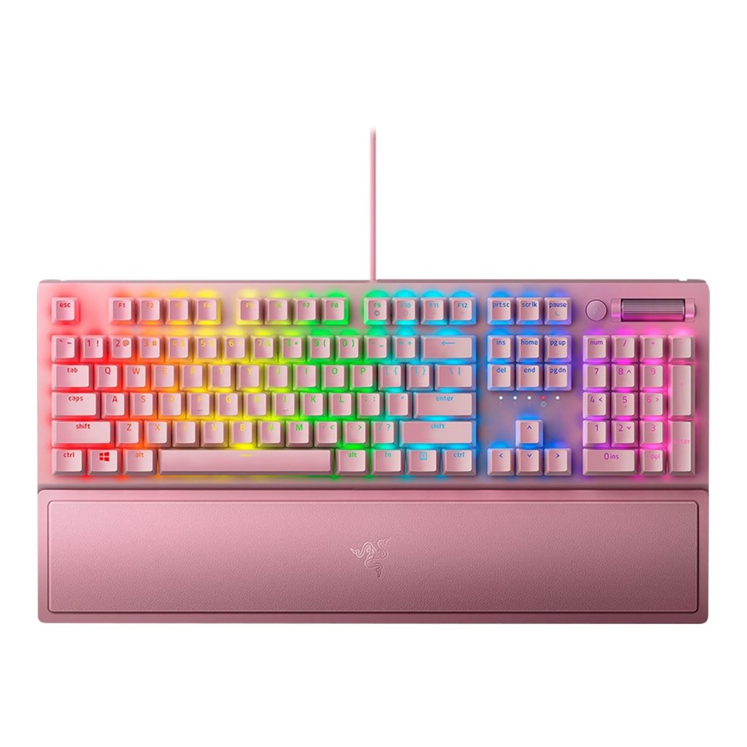 Keyboard Uk Razer Razer BlackWidow V3 RGB Wired Gaming Keyboard Pink - Laptops Direct