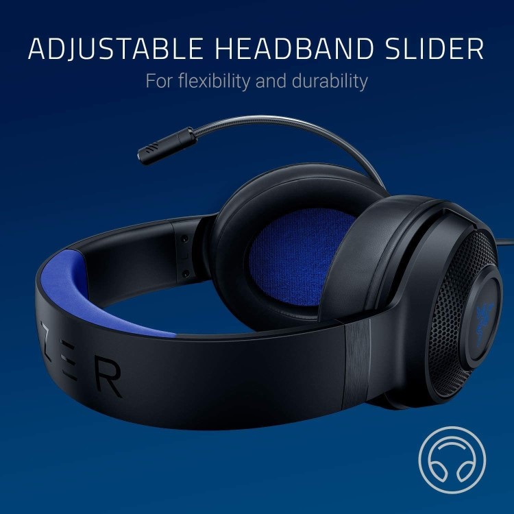 Razer Kraken X Gaming Headset - Black & Blue 