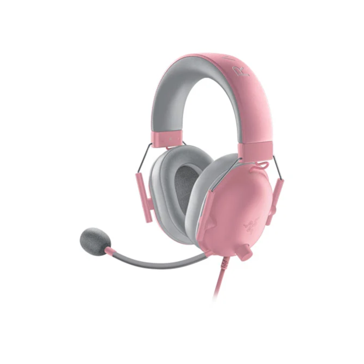 Razer BlackShark V2 X Quartz Pink Wired Gaming Headset